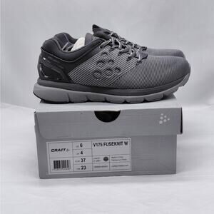 Craft V175 Fuseknit W Running Shoes Sneakers Women’s 6 Gray Vibram Megagrip